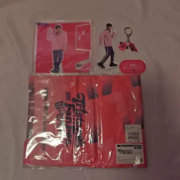 트라이스톤 대운동회 다나카 케이 아크릴 스탠드 타월