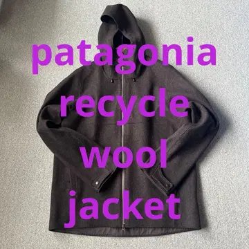 patagonia 후드 부착 자켓 M 다크 브라운