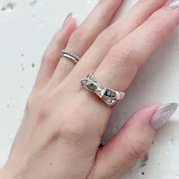 아틀리에 카오루 스터드 반지 L 실버