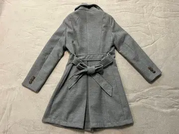 미사용 새상품 여성용 체스터 코트 리본 벨트 포함