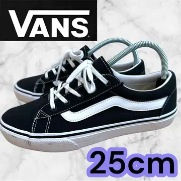 새상품급 VANS 반스 올드스쿨 스니커즈 25cm 블랙 화이트