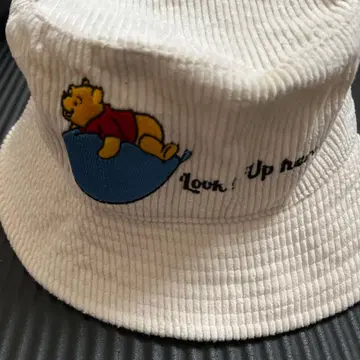 푸우 코듀로이 모자