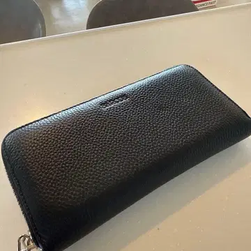 바르코스 블랙 소가죽 장지갑