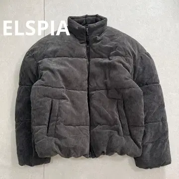 남성용 코듀로이 충전솜 블루종 남성 M 사이즈 짙은 녹색 계열