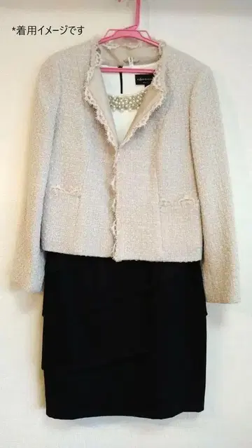 [ 새상품급 ] ANAYI 아나이 트위드 자켓 세레모니 결혼식 2차 모임