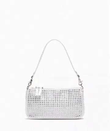 [ 새상품 ] Zara 큐빅 샤이니 백