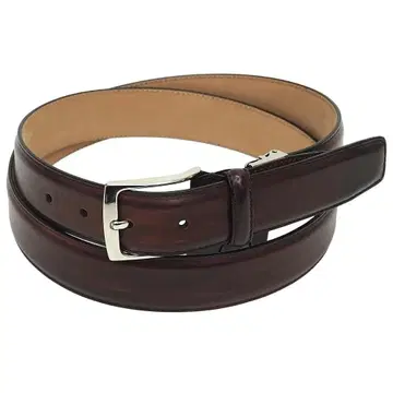 K06382 MAGNANNI 가죽 벨트 1536 버건디