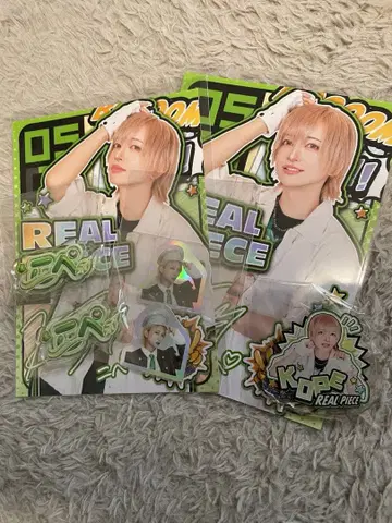 리얼피스 RAFFLE 온라인 복권 원맨 라이브 가챠 스티커 포함