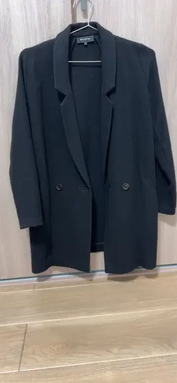 Deux mille ans 노카라 자켓 38 블랙