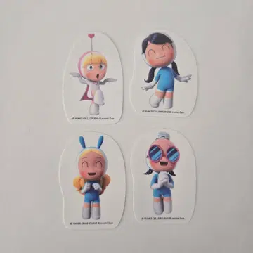 유미의 세포들 복권 씰 세트