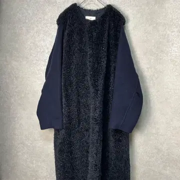 [ 새상품급 ] HYKE ( 하이크 ) FAUXSHEARLING COAT