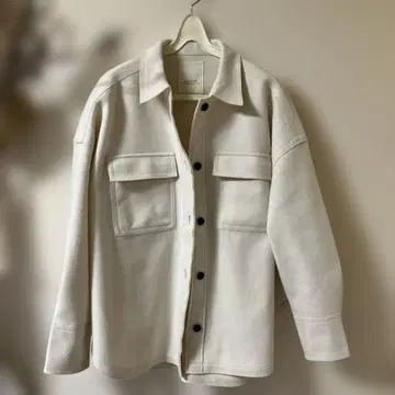 studio CLIP 크림색 셔츠 자켓