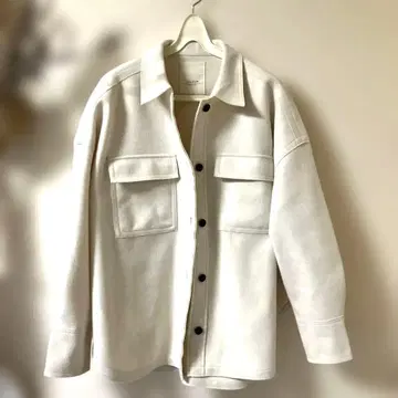 studio CLIP 크림색 셔츠 자켓