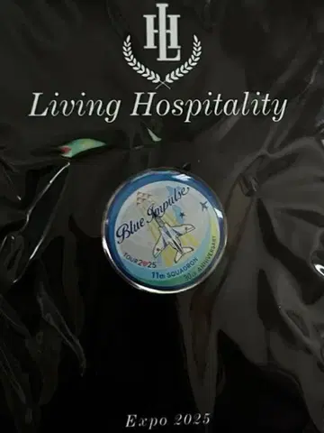 블루 임펄스 Expo 2025 핀 배지