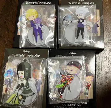트위스티드 원더랜드 미니 아크릴 스탠드 4체 세트
