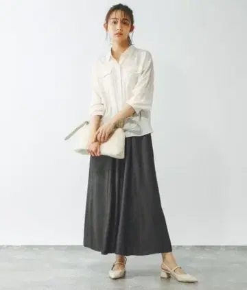 GLOBAL WORK 화려한 에어리 릴랙스 데님 플레어 와이드 팬츠