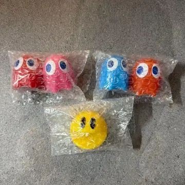 팩맨 라이트 마스코트 PAC-MAN 전 5종 풀컴프 세트