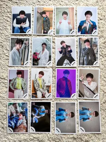 2 Snow Man 와타나베 쇼타 공식 사진 (16장 세트)