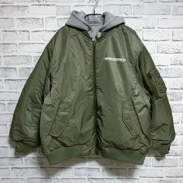 [ 로데오 크라운 ] 리버서블 패딩 자켓 블루종 MA-1