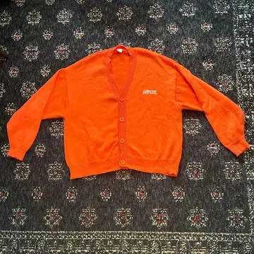 GIDEAL 오렌지 가디건 L 사이즈