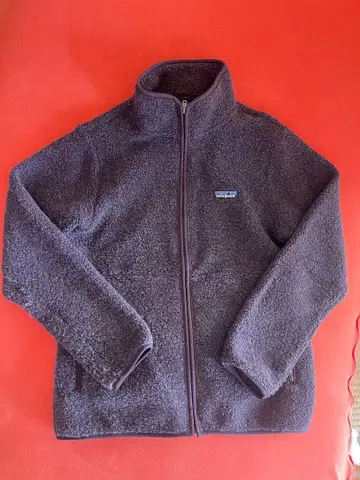 파타고니아 플리스 자켓 다크 퍼플