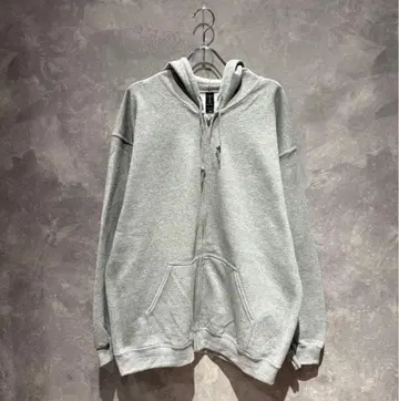 [무료배송] 미사용 새상품 GILDAN 길단 무지 지퍼 후드티 Gray