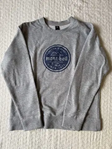 mont-bell 남성용 트레이닝복 속기모 그레이 L