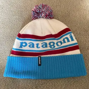 patagonia 폼폼 포함 니트 모자