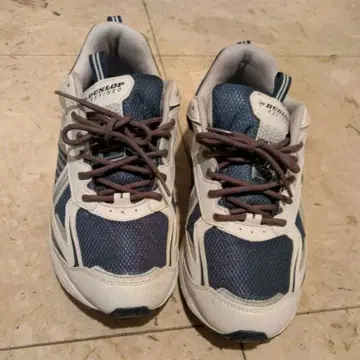 DUNLOP 러닝화 27.0cm 네이비/화이트