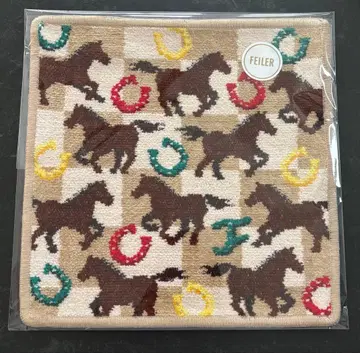 페이러 프린트 호스 손수건 타월