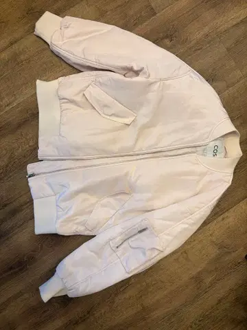 COS 핑크 MA-1 자켓 XS