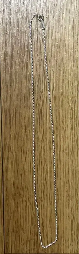 silver 925 트위스트 체인 목걸이 45cm