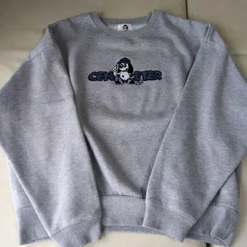 cm 캐릭터 맨투맨 그레이