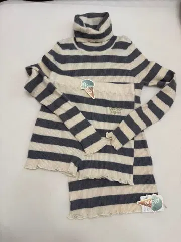 gelatopique 새상품 터틀 니트 숏팬츠 세트 젤라또피케