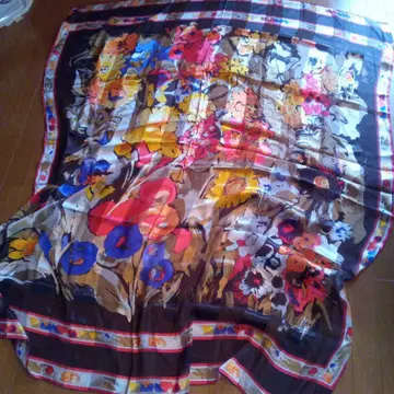 LEONARD 꽃무늬 대형 스카프