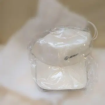 새상품 LEXUS 모자 캡 화이트 로고 자수 골프 캡