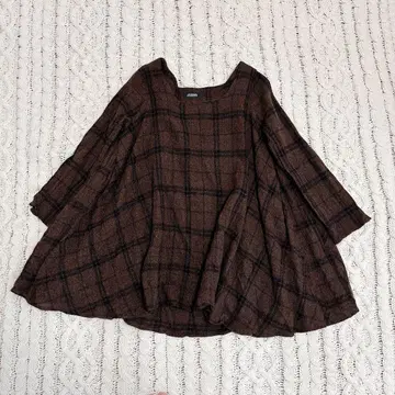 JOURNAL STANDARD 체크 무늬 울 상의