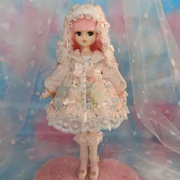 리카짱 의류 핸드메이드 드레스 5점 세트