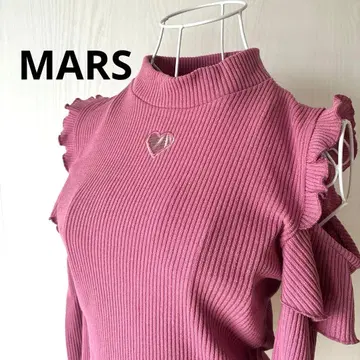 MARS 하트 컷아웃 편개 상의