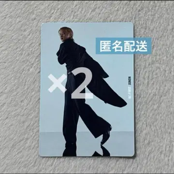 BE:FIRST 앨범 BE:ST MV반 포토 카드 준논 2장