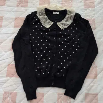 Lois Craon 가디건 M 네이비 새상품급