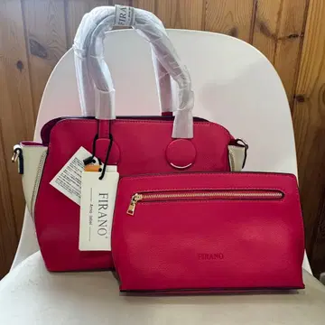 FIRANO 라즈베리 핑크 핸드백