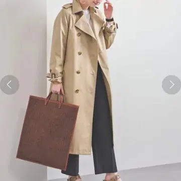 유나이티드 애로우즈 UBCB 개버 트렌치코트 38