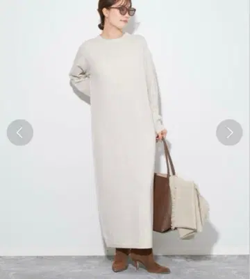 Plage Neutral Knit 원피스 플라주 알파카 혼방