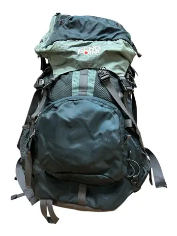 ZERO POINT 대용량 백팩 다크 블루그린