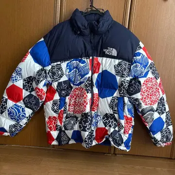 THE NORTH FACE 다색 다운 자켓 XL