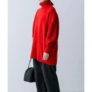 터틀 튜닉 니트 카구레