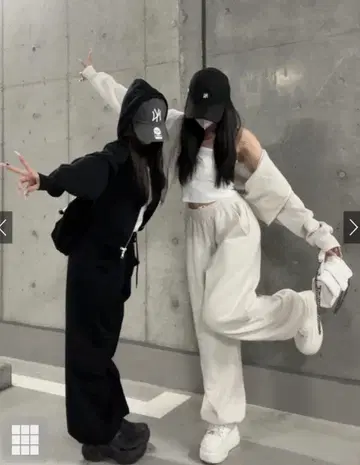 더블 지퍼 후드티 x 2Way 와이드 팬츠 맨투맨 셋업[tu1858]