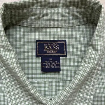 G.H.Bass &Co 체크 블라우스