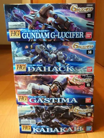 HG 1/144 G의 레콘기스타 세트 3 묶음 판매